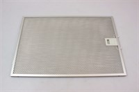 Metal filter, Bosch cooker hood - 7 mm x 265 mm x 380 mm
