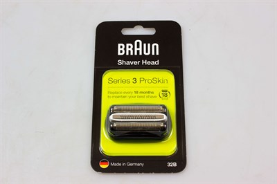 Cutter shaving head, Braun shaver (32S)