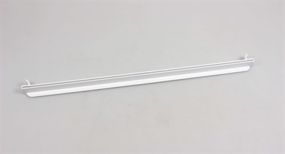 Glass shelf trim, Gram fridge & freezer - White (rear)