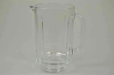 Glass jug, Kenwood blender - 1600 ml (lid, knife and base not included)