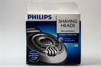 Cutter shaving head, Philips shaver (pack of 3)