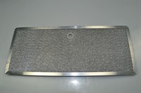 Metal filter, AEG cooker hood - 10 mm x 499 mm x 204 mm