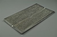 Metal filter, Voss cooker hood - 7 mm x 370 mm x 208 mm