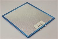 Metal filter, Bauknecht cooker hood - 8 mm x 266 mm x 304 mm