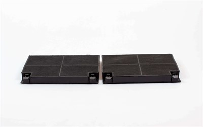 Carbon filter, Zanussi cooker hood - 190 mm x 139 mm (2 pcs)