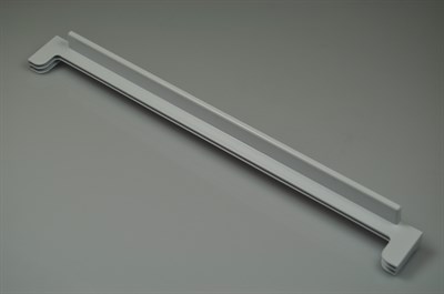 Glass shelf trim, Whirlpool fridge & freezer - 437 mm (rear)