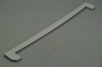 Glass shelf trim, Beko fridge & freezer - 7 mm x 493 mm x B:59mm / A:25 mm (front)