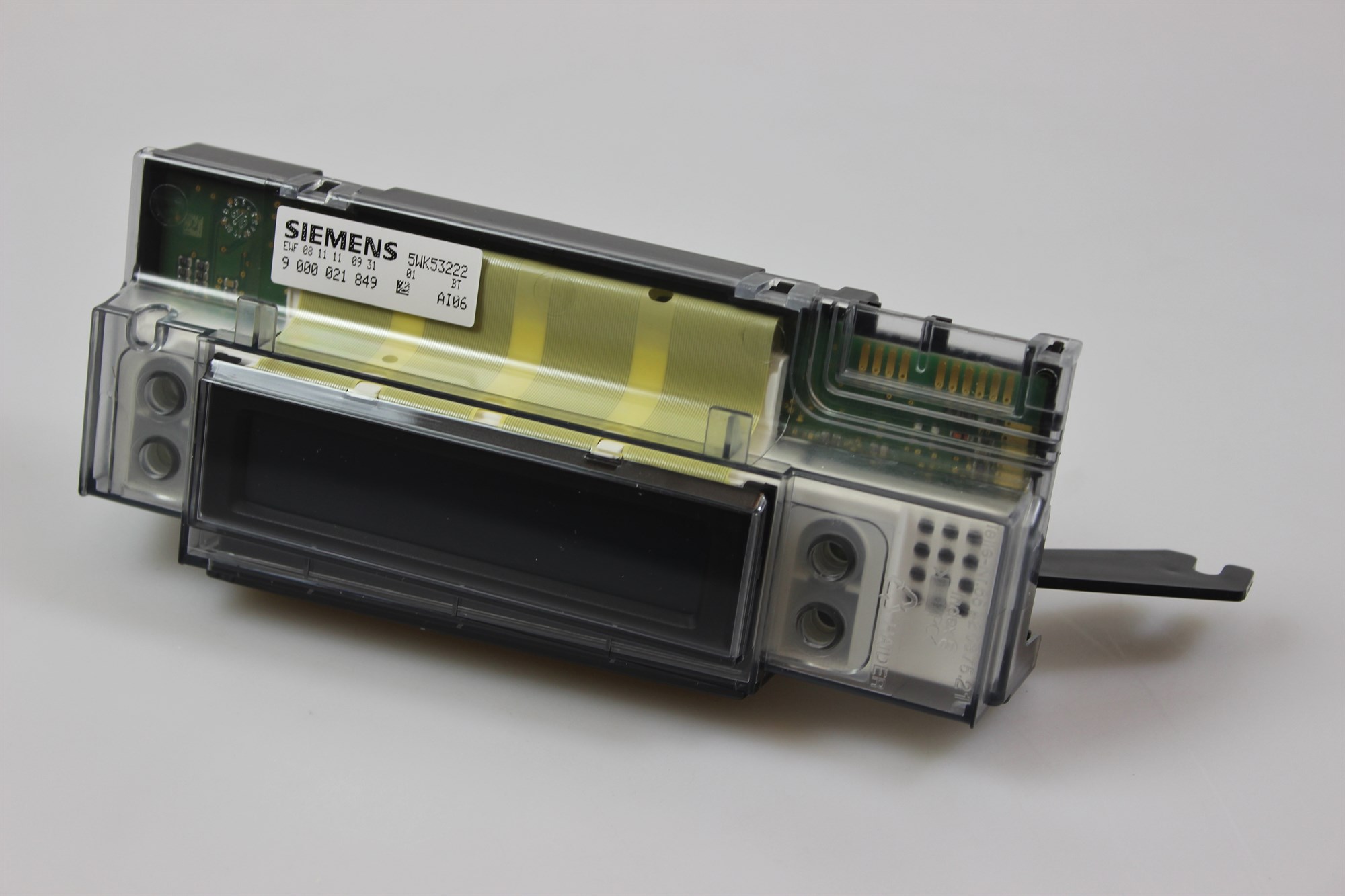 Control panel, Siemens dishwasher