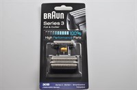 Cutter shaving head, Braun shaver (30B - 7000/4000 Series)