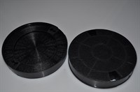 Carbon filter, Bosch cooker hood - 190 mm (2 pcs)