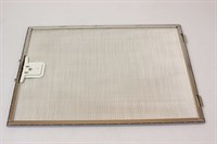 Metal filter, Neff cooker hood - 8 mm x 379 mm x 265 mm