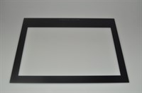 Oven door glass, Voss-Electrolux cooker & hobs - 5 mm x 505 mm x 392 mm