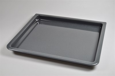 Oven baking tray, Electrolux cooker & hobs - 25mm x 440mm x 395mm 