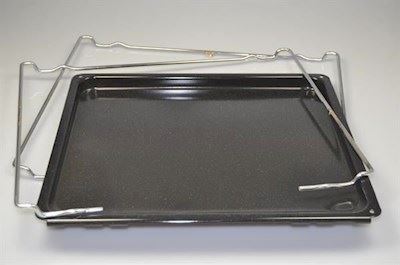 Oven baking tray, De Dietrich cooker & hobs - 24 mm x 408 mm x 24 mm 