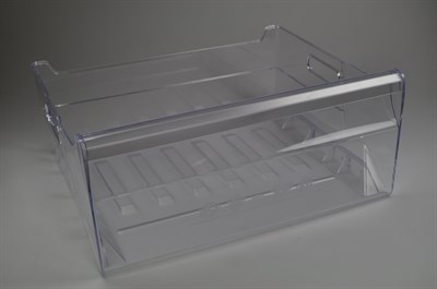 Vegetable crisper drawer, Laden fridge & freezer - 200 mm x 453 mm x 377 mm