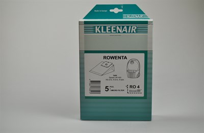 Vacuum cleaner bags, Rowenta vacuum cleaner - RO4