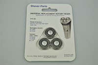 Shaver cutter, Philips shaver (pack of 3)