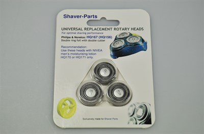 Shaver cutter, Philips shaver (pack of 3)