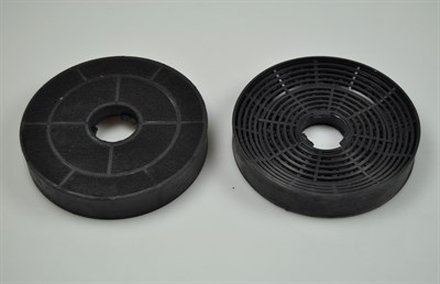 Carbon filter, Silverline cooker hood - 138 mm (2 pcs)