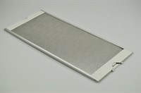 Metal filter, Silverline cooker hood - 8 mm x 477 mm x 204 mm