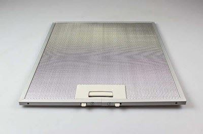 Metal filter, Silverline cooker hood - 8 mm x 262 mm x 335 - 345 mm