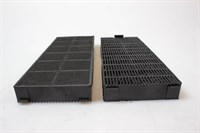 Carbon filter, Thermex cooker hood - 95 mm x 250 mm (2 pcs)