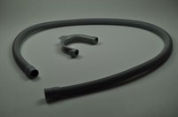 Drain hose, universal dishwasher - 1500 mm (straight)