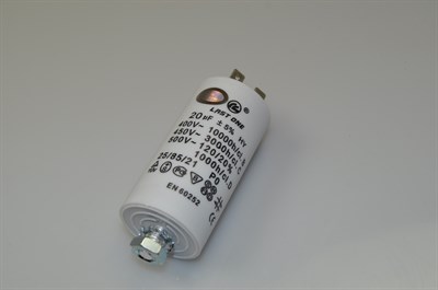 Start capacitor, Universal tumble dryer - 20 uF