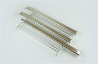 Shelf support, Voss cooker & hobs (left, with 3 rail guides)