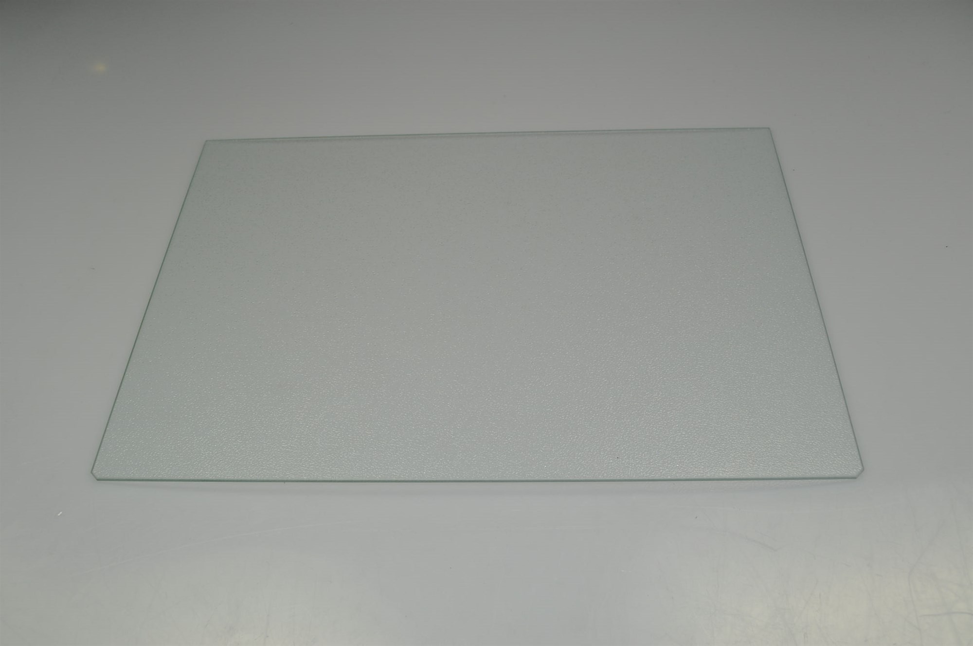 Fridge Shelf Glass Bottom Clear Glass Replacement Disc 43 x 33cm